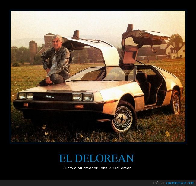 Uber te transporta en el DeLorean #B2TFDay