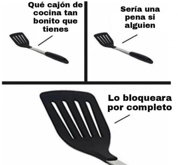 Meme_otros - Espátula bloqueadora