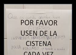 Enlace a Intercambio de mensajes en el baño