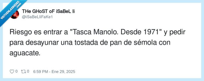 desayunar,aguacate,tostada,sémola,riesgo