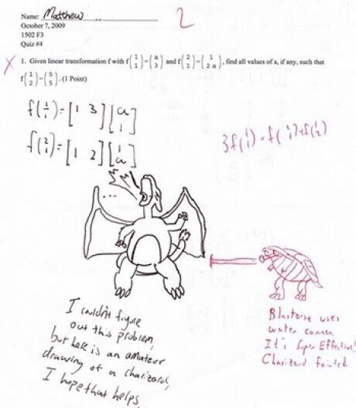 EXAMENES DE MATES - Se convierten rápidamente en batallas Pokémon entre profesor y estudiante