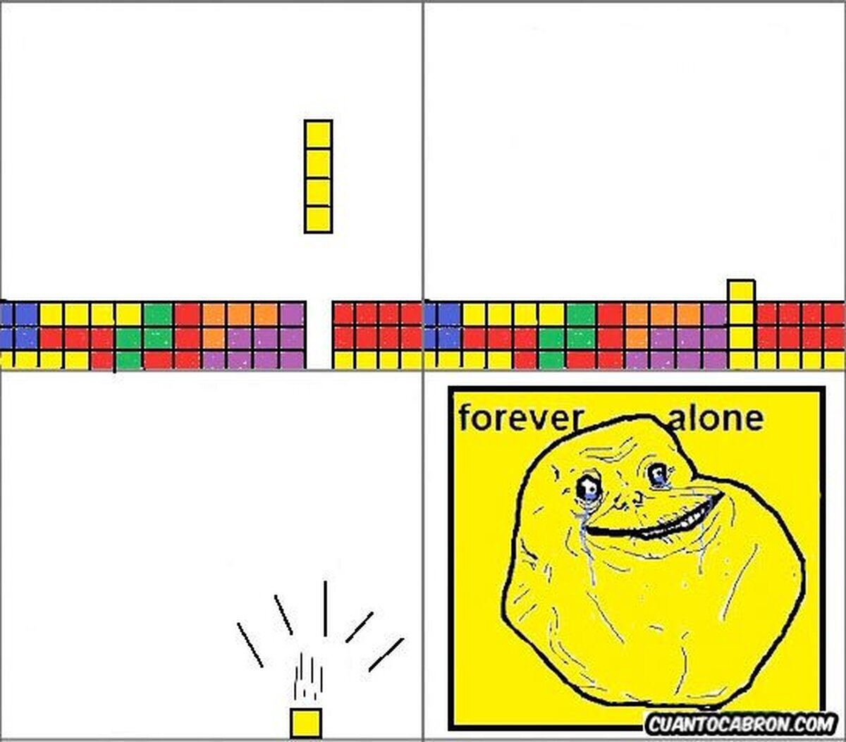 Forever alone - Tetris