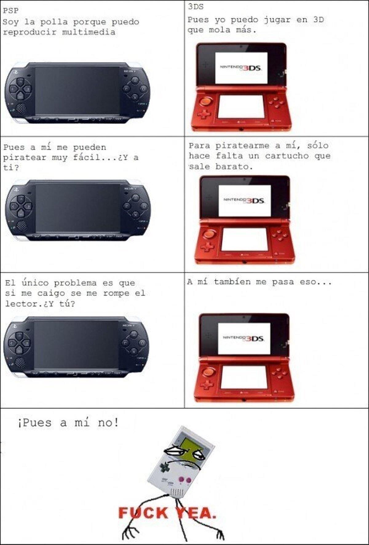 PSP vs 3DS