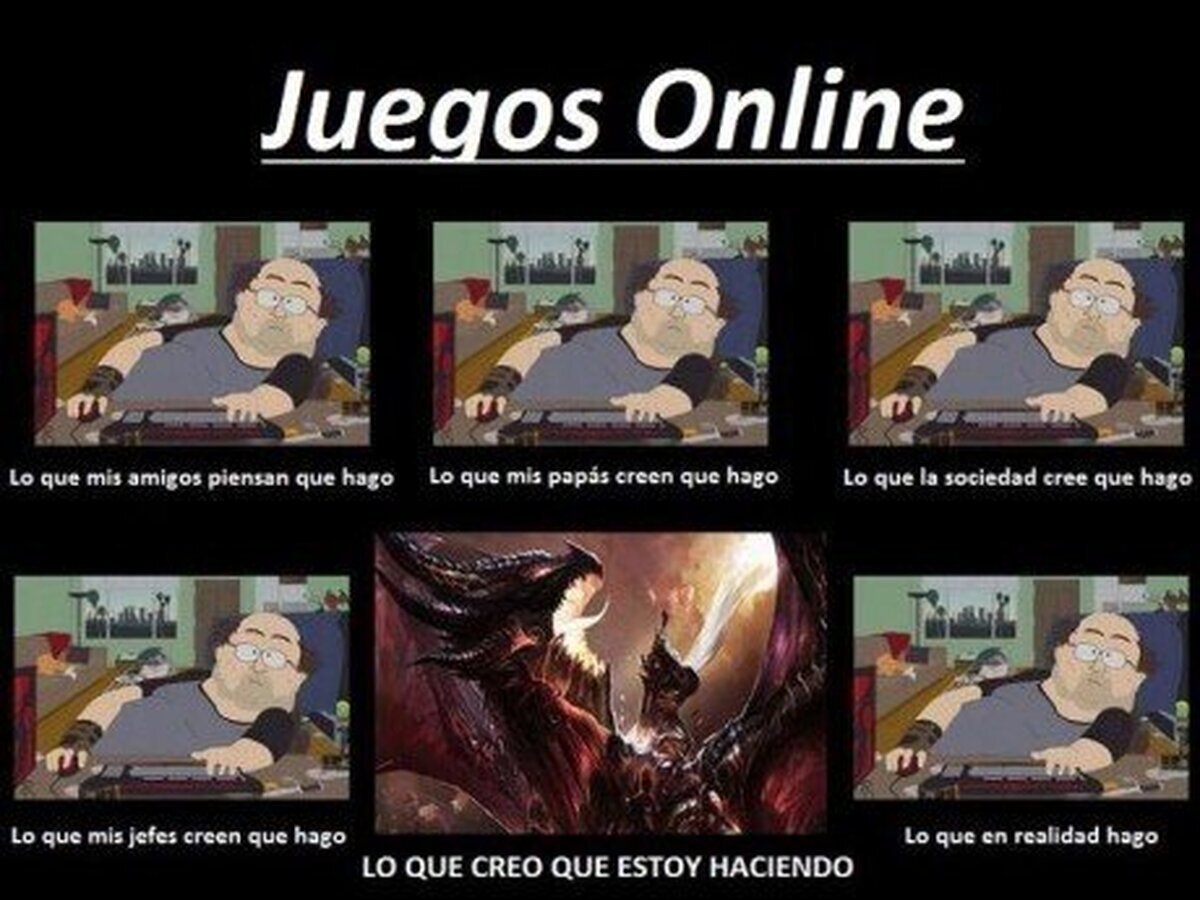 JUEGOS ONLINE - Y su realidad. No lo puedes negar