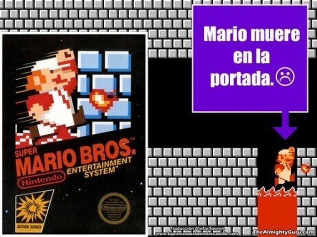 LA TERRIBLE VERDAD - Del videojuego "Super Mario Bros."