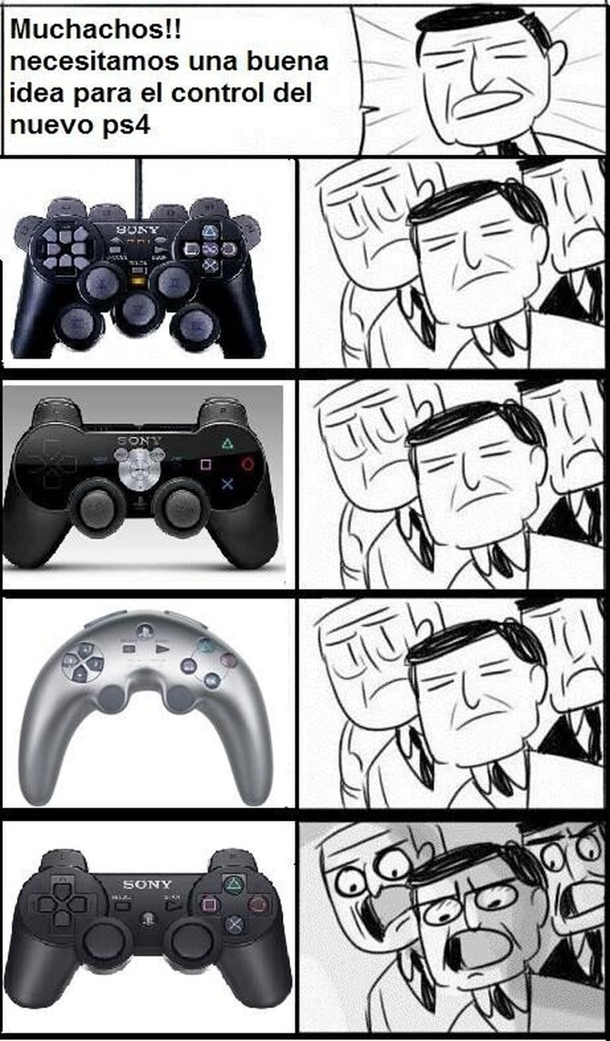 Playstation, siempre los mismos mandos