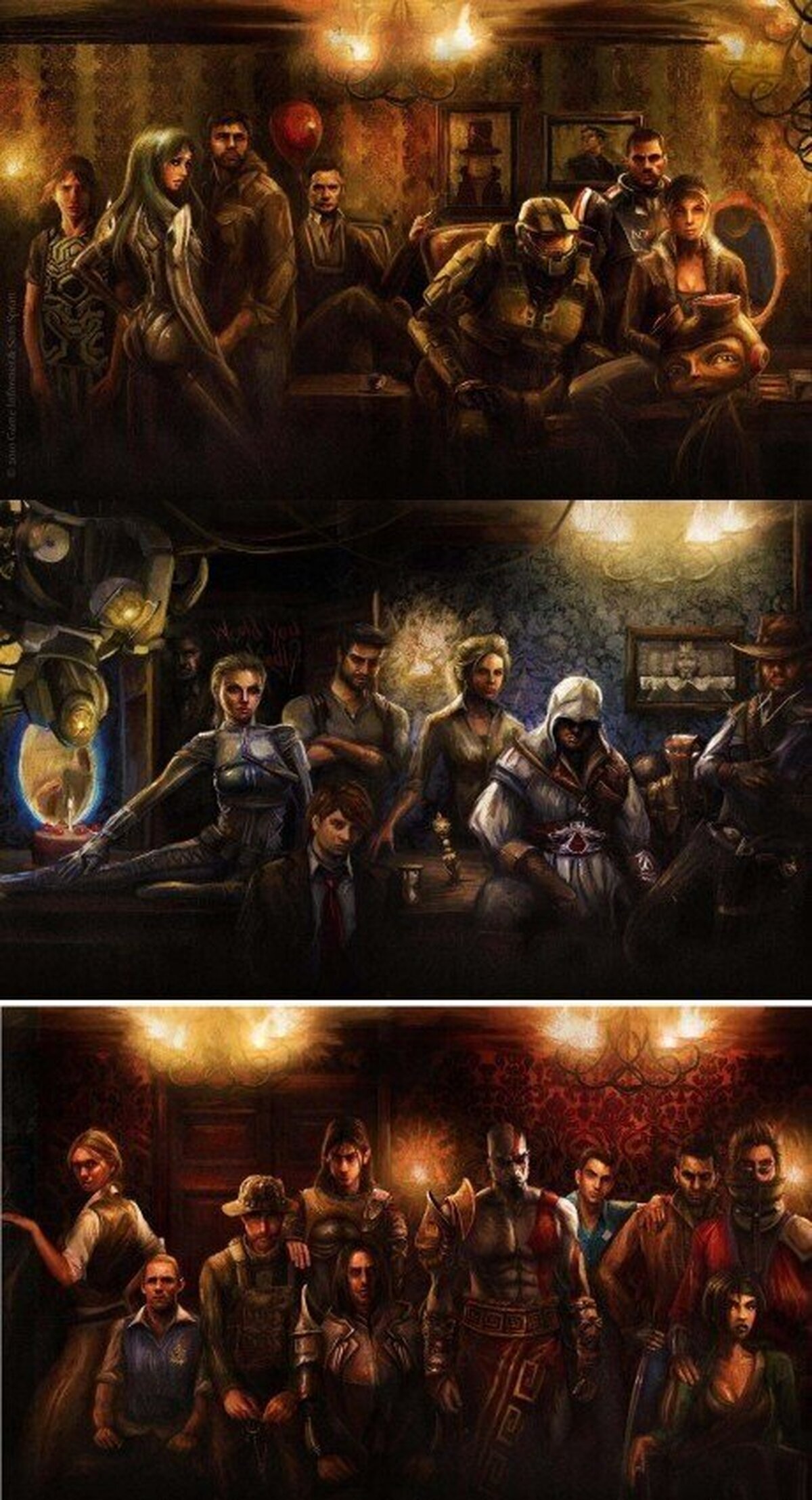 SAM PRATT - Cuando la pintura clásica y los videojuegos se juntan