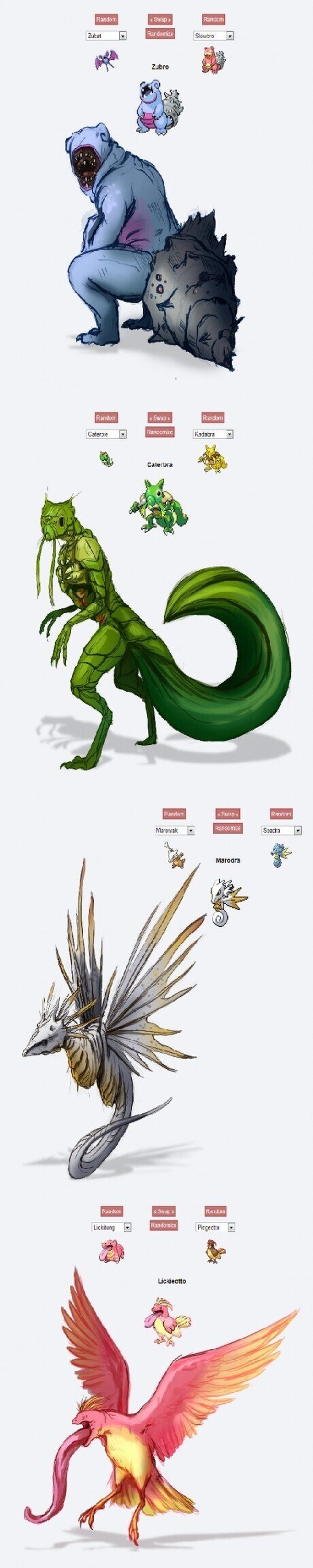 FUSI&Oacute;N POK&Eacute;MON - Estos son algunos de sus resultados