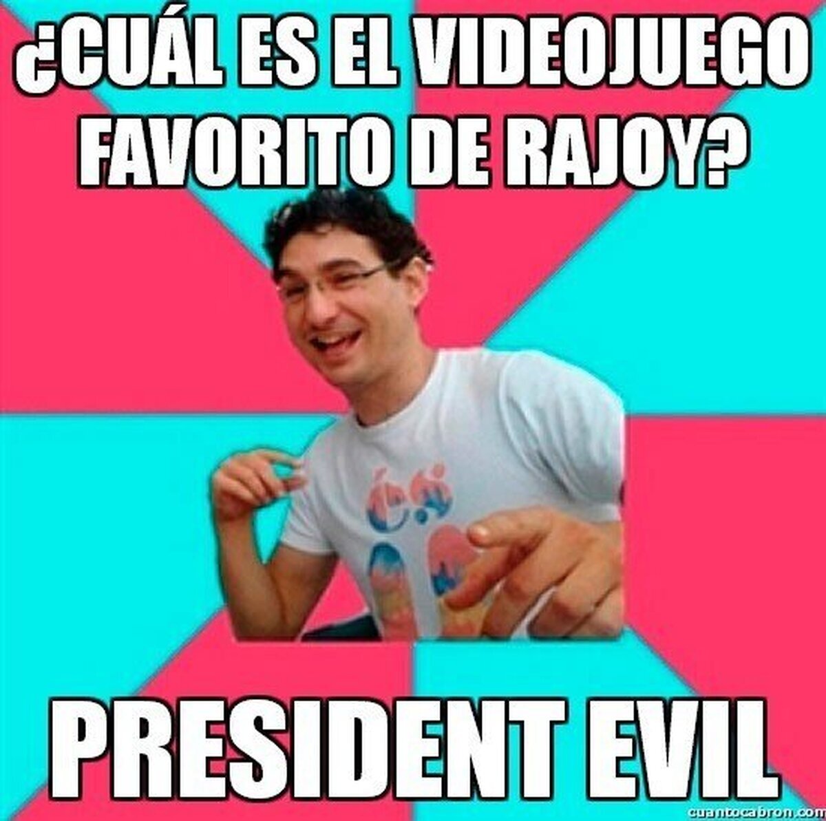 ¿Cuál es el videojuego favorito de Rajoy?