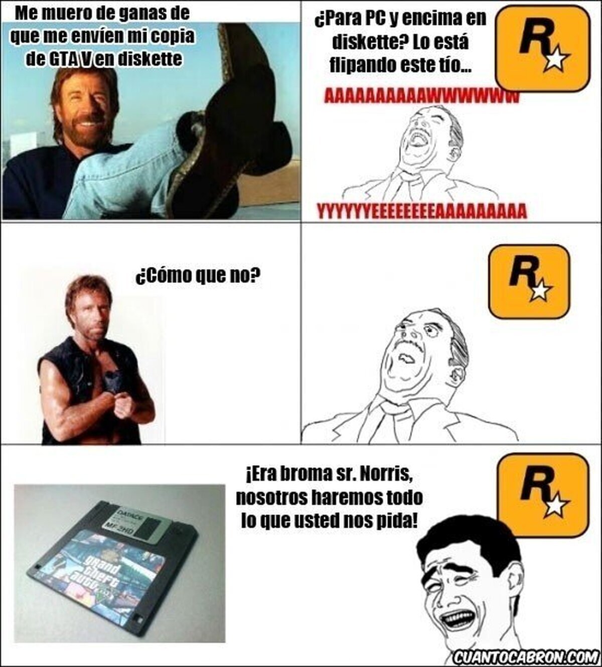 Chuck Norris vs RockStar