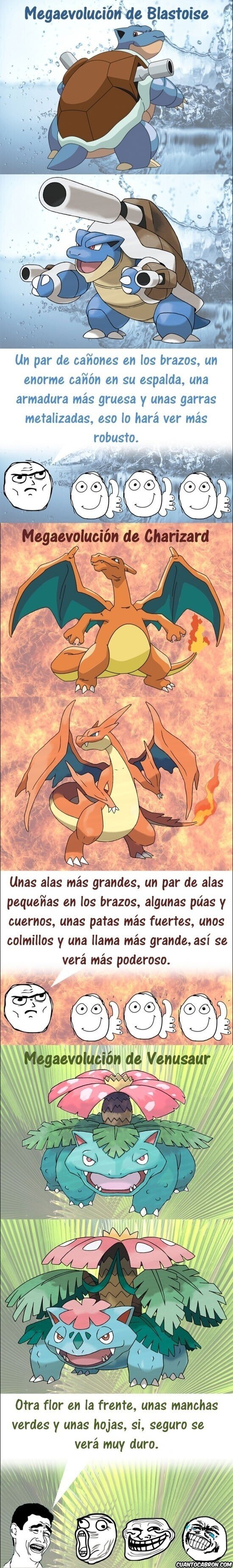 Mega-evoluciones Pokémon