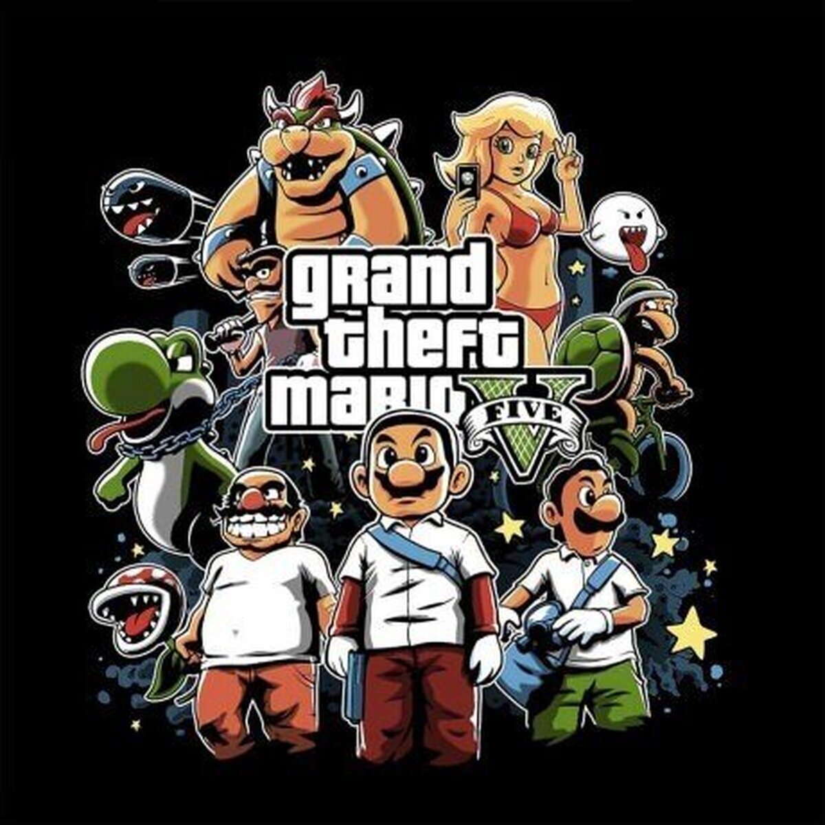 Grand Theft Mario V