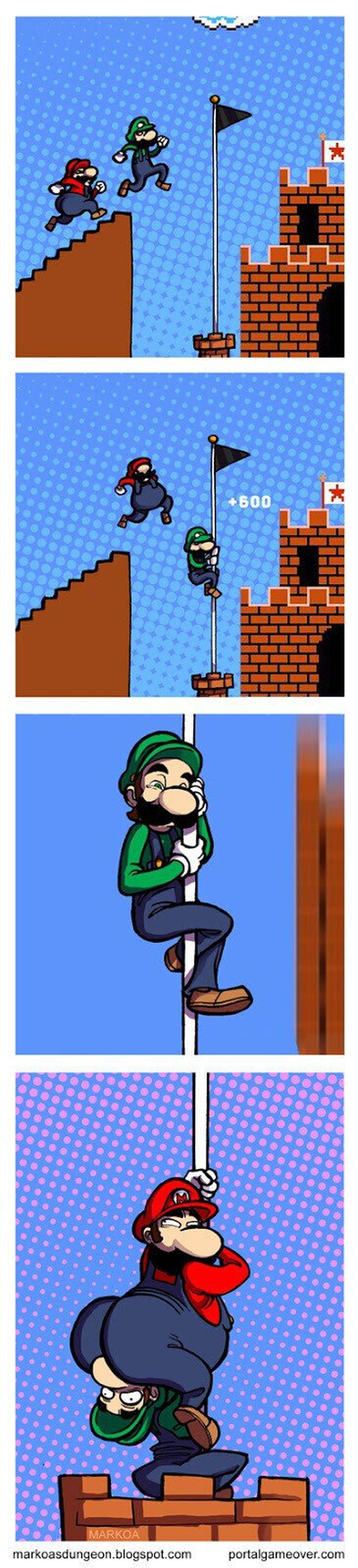¡Tú primero, Luigi!