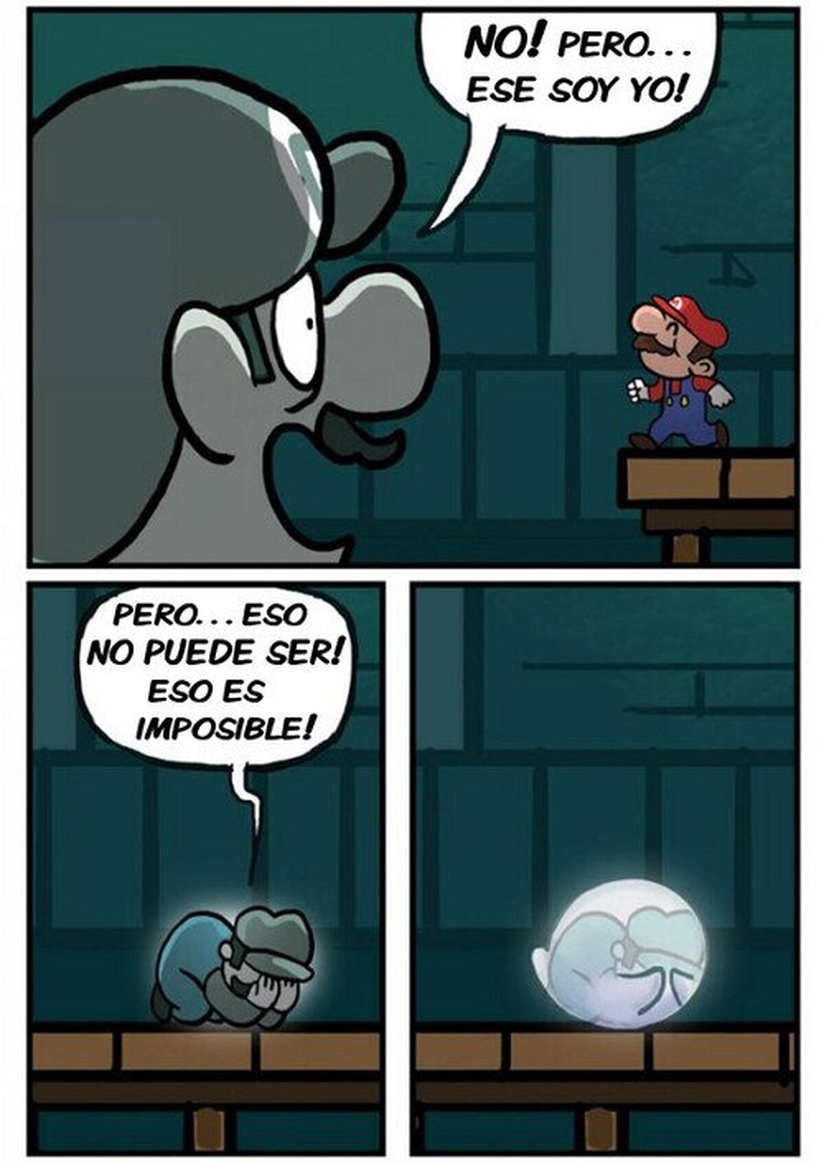 La verdad detrás de los fantasmas en Mario Bros