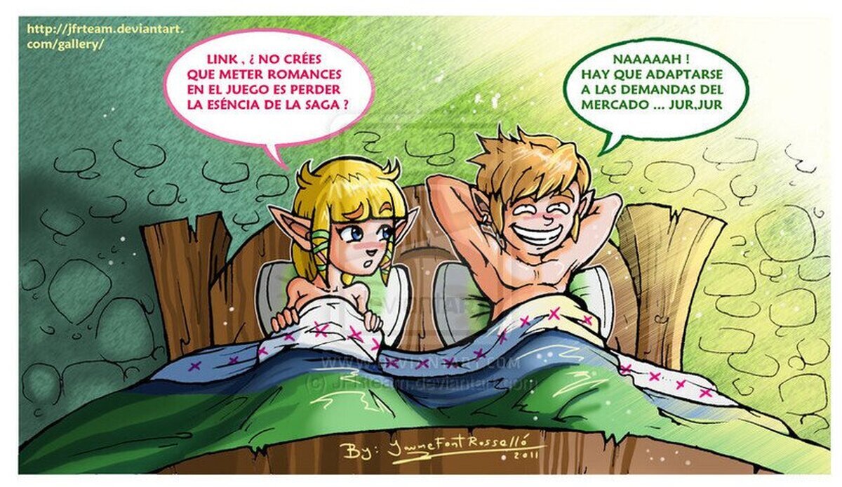 Link, eres un pillín...