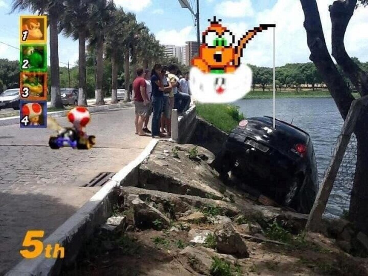 Mario Kart en la vida real, demasiado real quizás