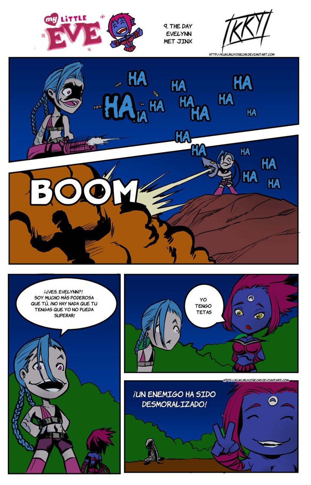 El punto débil de Jinx