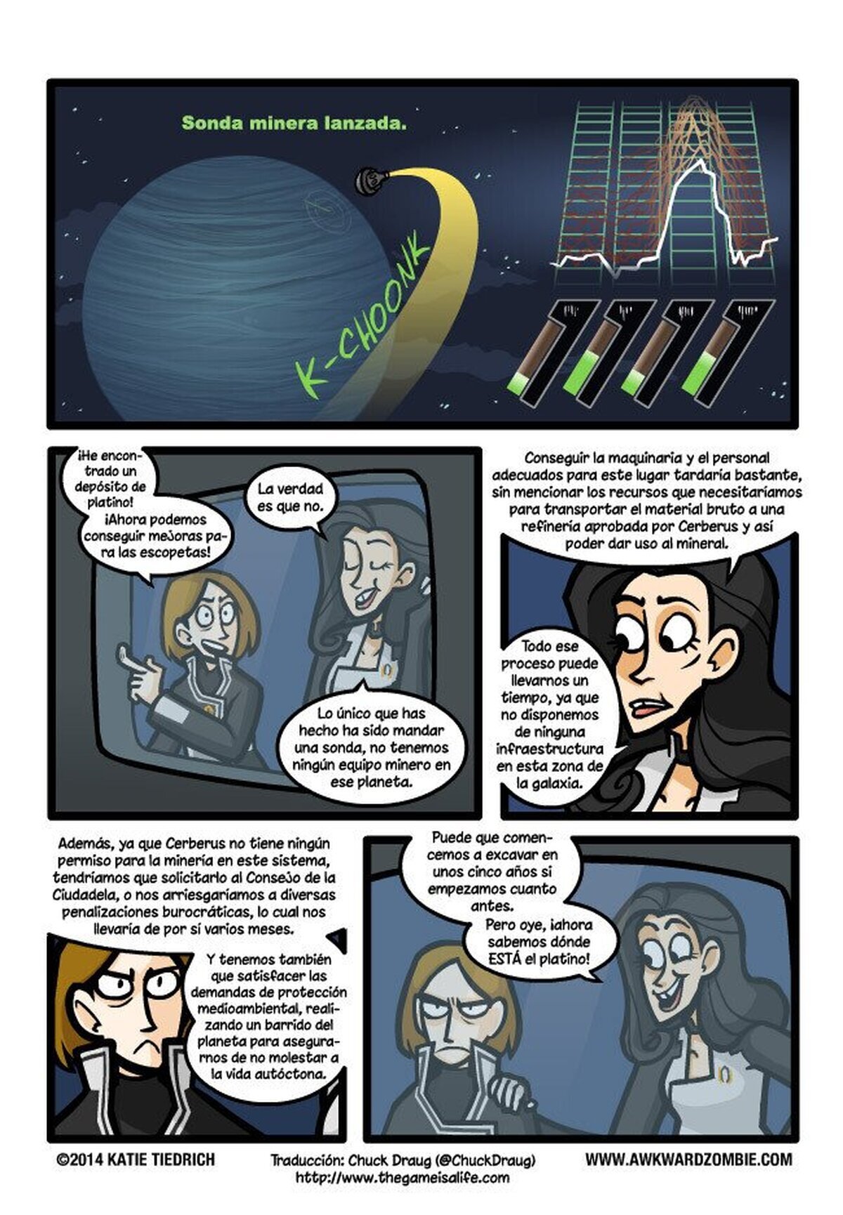 Minería burocrática en Mass Effect