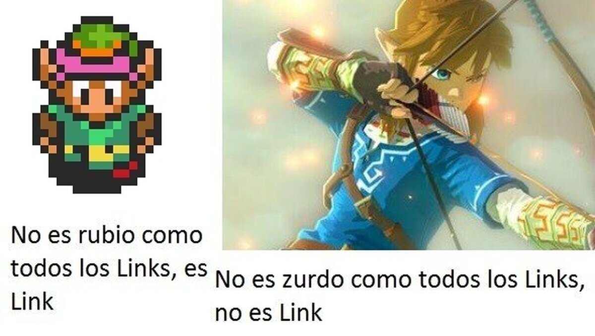 ¡Dejad ya de discutir sobre si es Link o no!