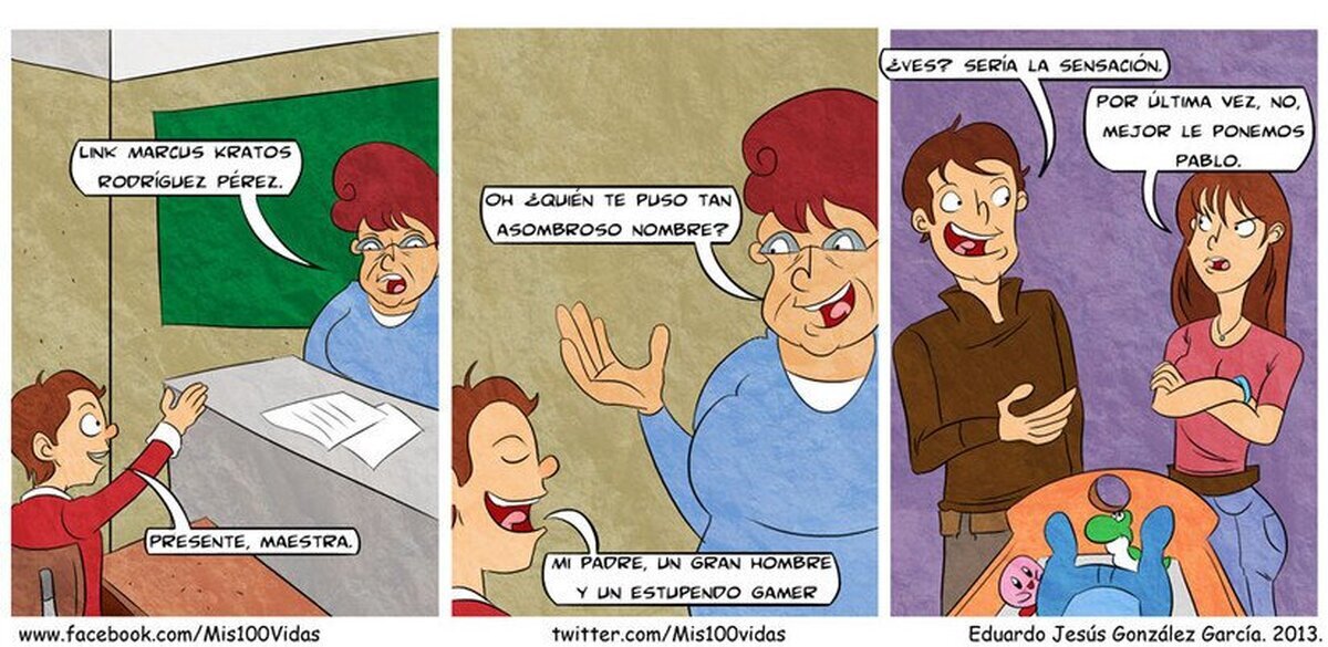 El nombre perfecto para el padre gamer