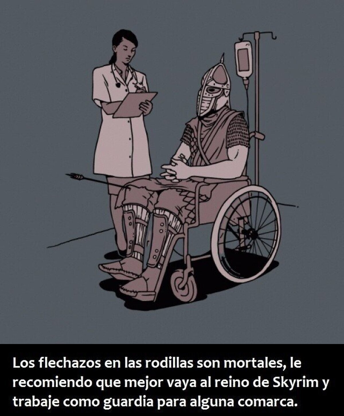 Y por eso hay tantos guardias en Skyrim