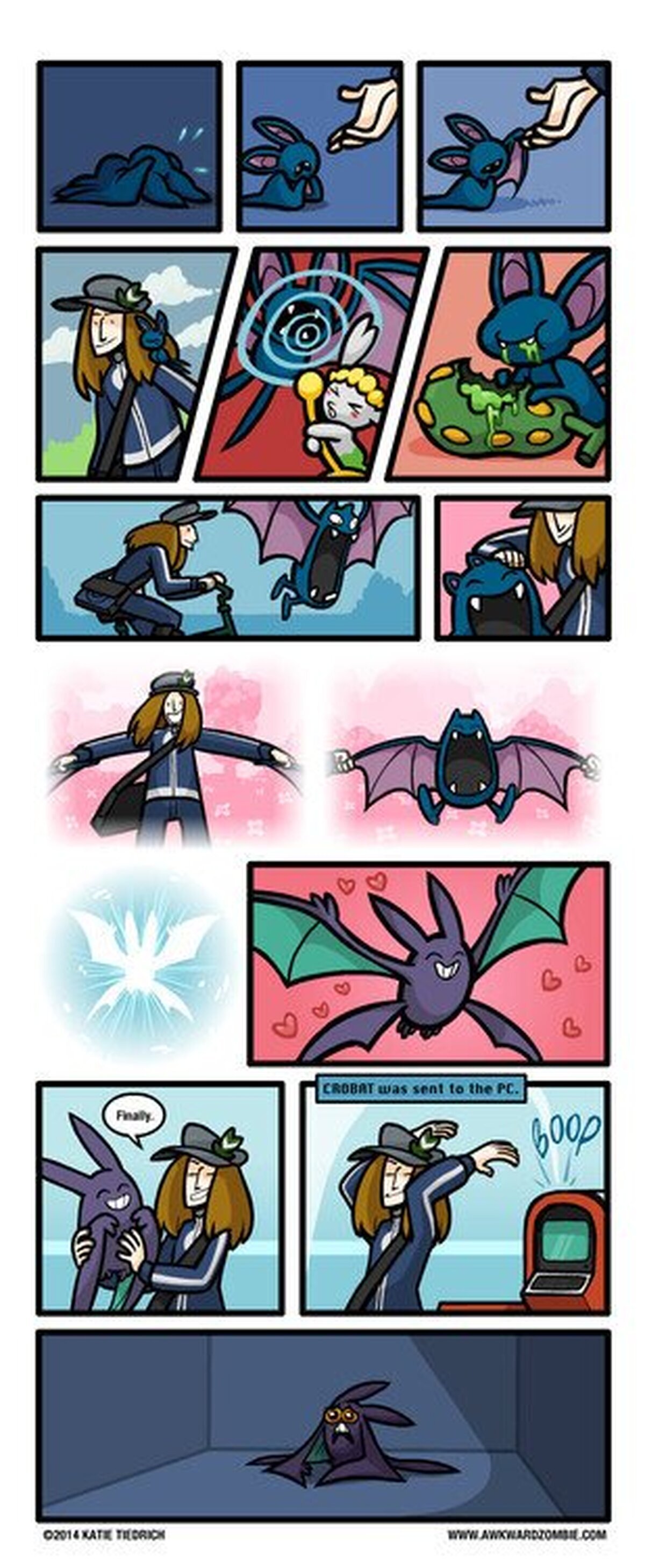 ¿Por amistad? Nah, por la Pokédex...