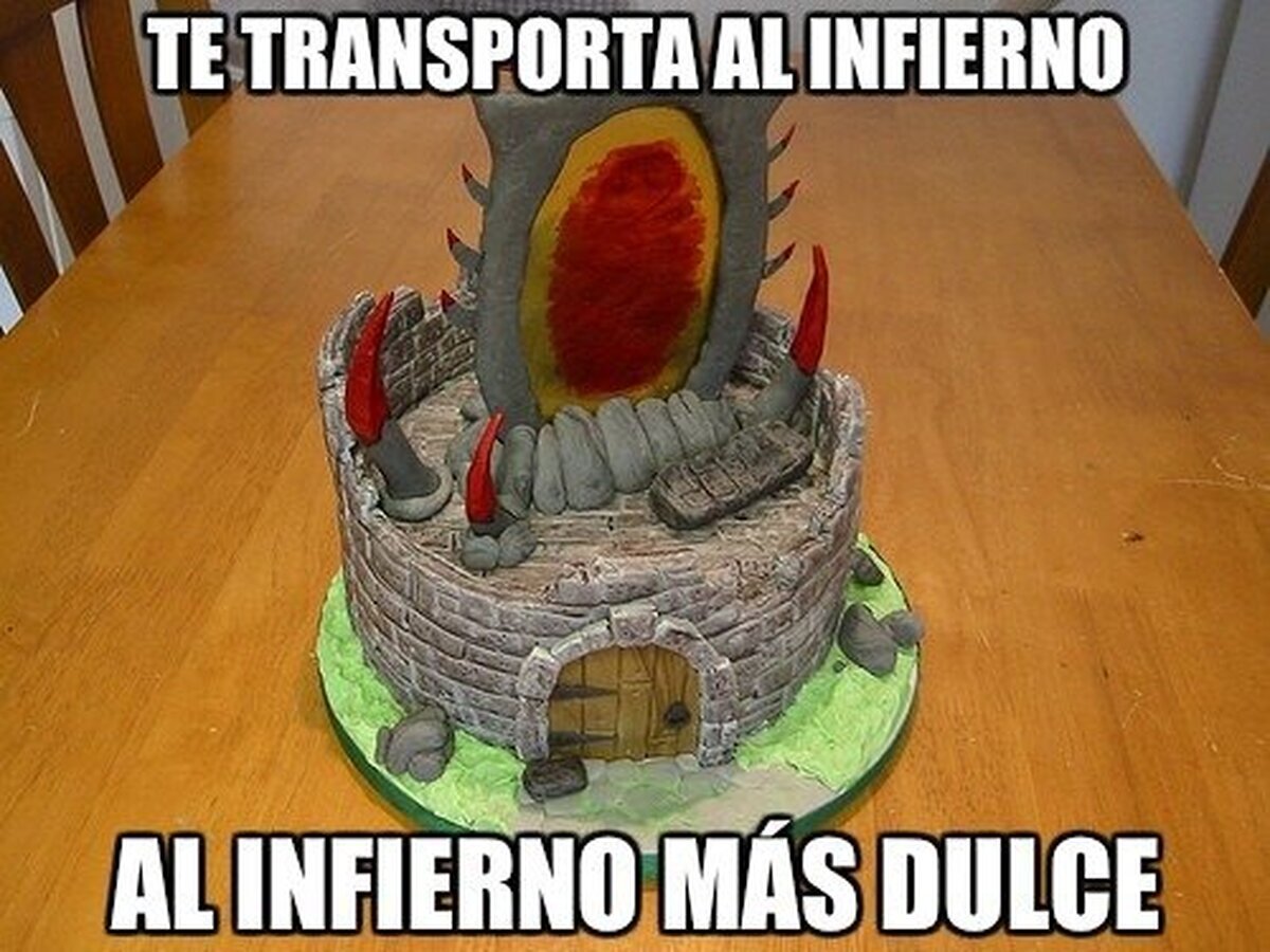 Oblivion Cake, no apto para diabéticos