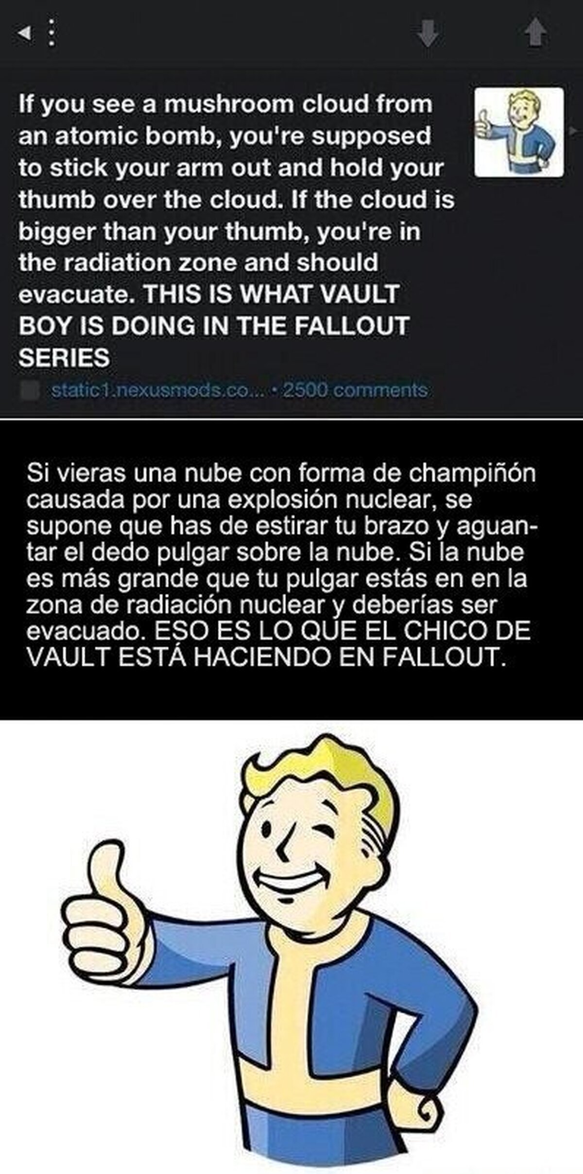 Yo siempre pens&eacute; que me estaba felicitando por algo...