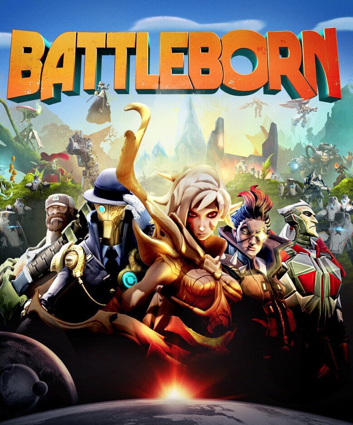 Gearbox anuncia Battleborn, una mezcla entre MOBA y juego de acción en primera persona