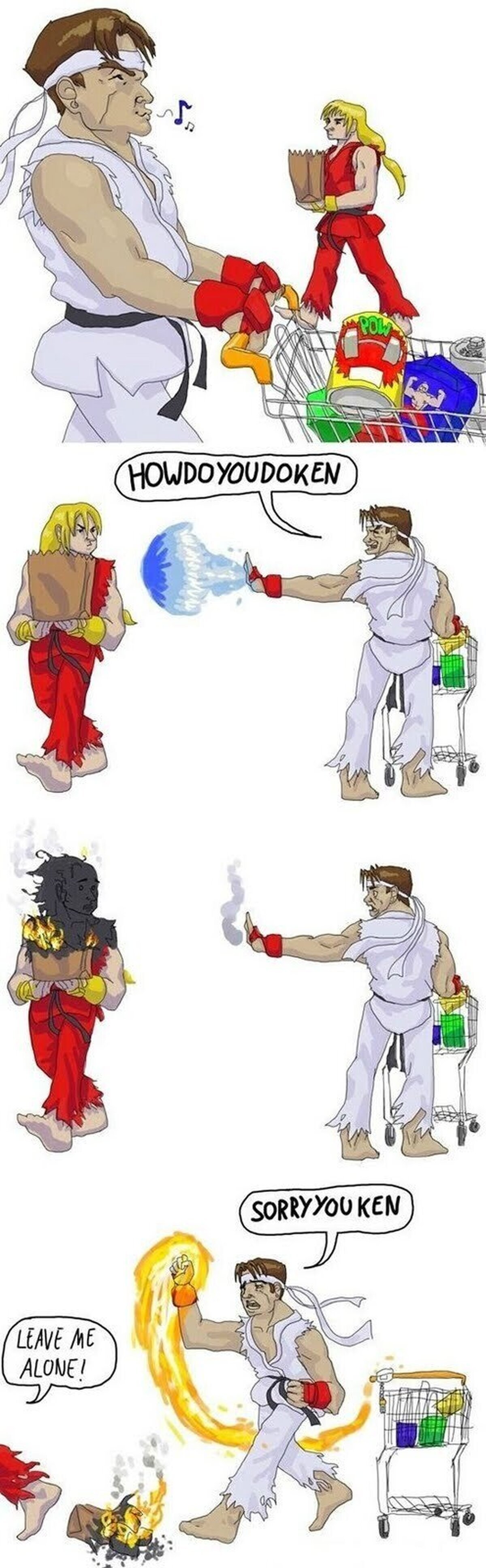 Ryu tiene que ser mas cuidadoso o se quedara sin amigos