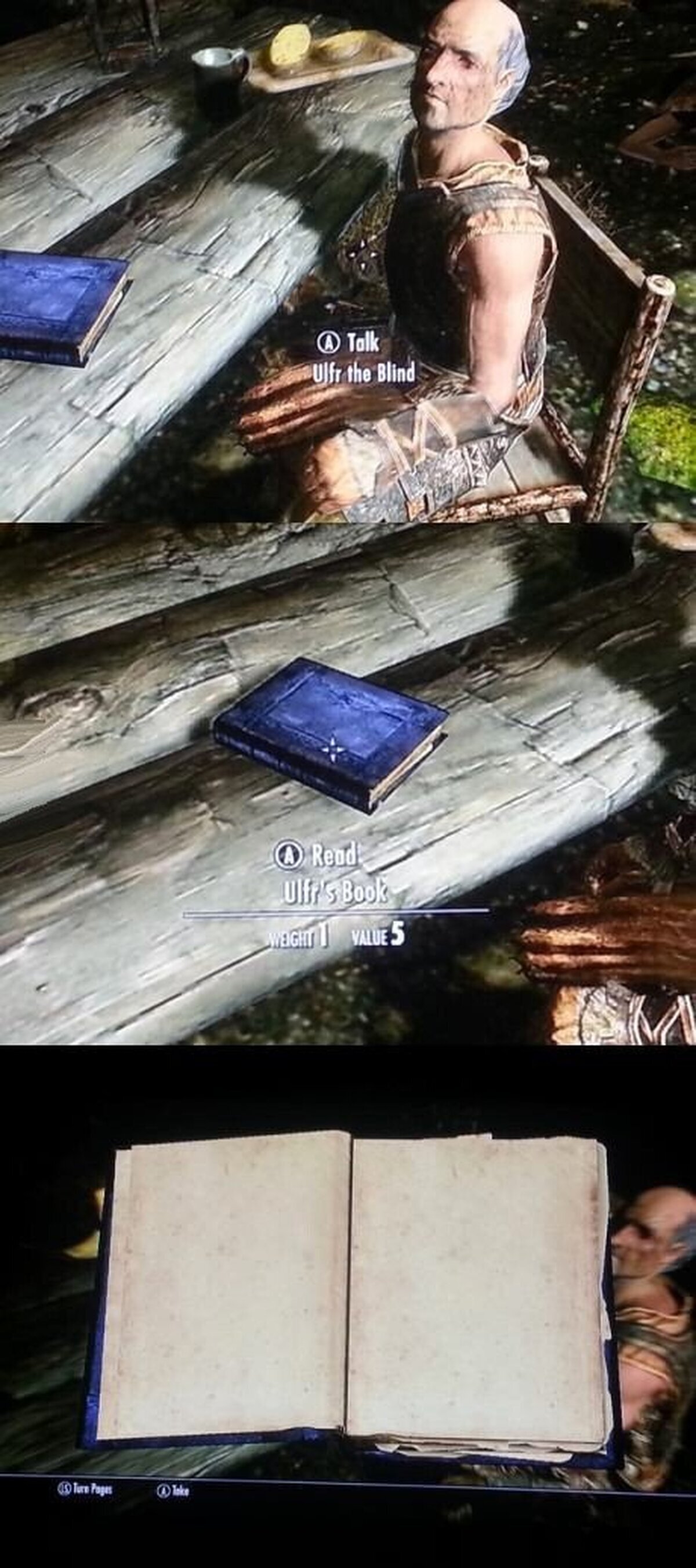 Ulfr el ciego y la broma más cruel de Skyrim