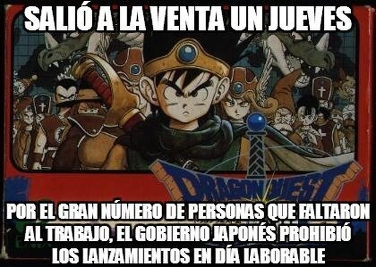 Dragon Quest, la franquicia que cambió la legislación de ventas en Japón