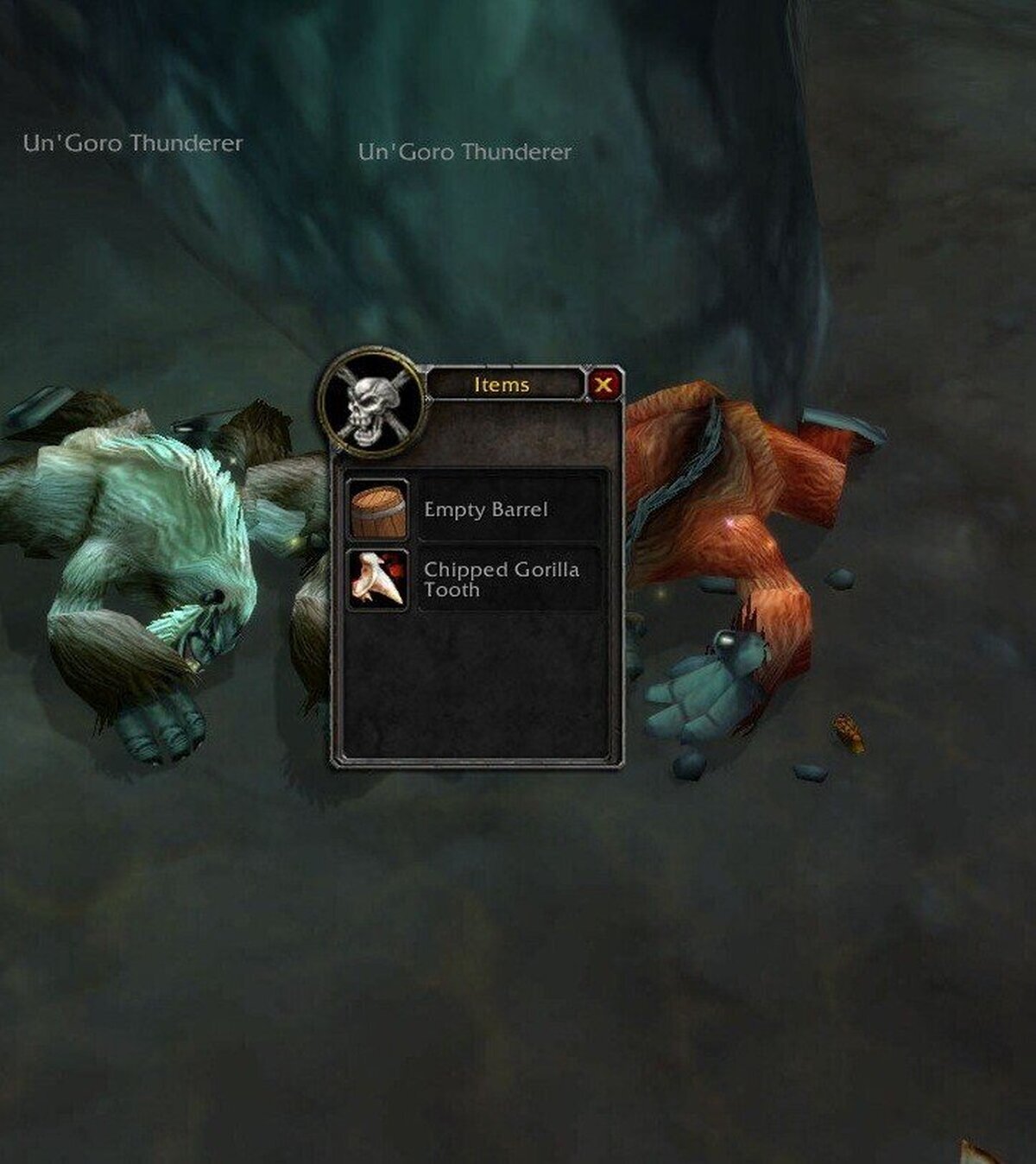 En World of Warcraft los gorilas dropean barriles, ¿guiño a Donkey Kong?