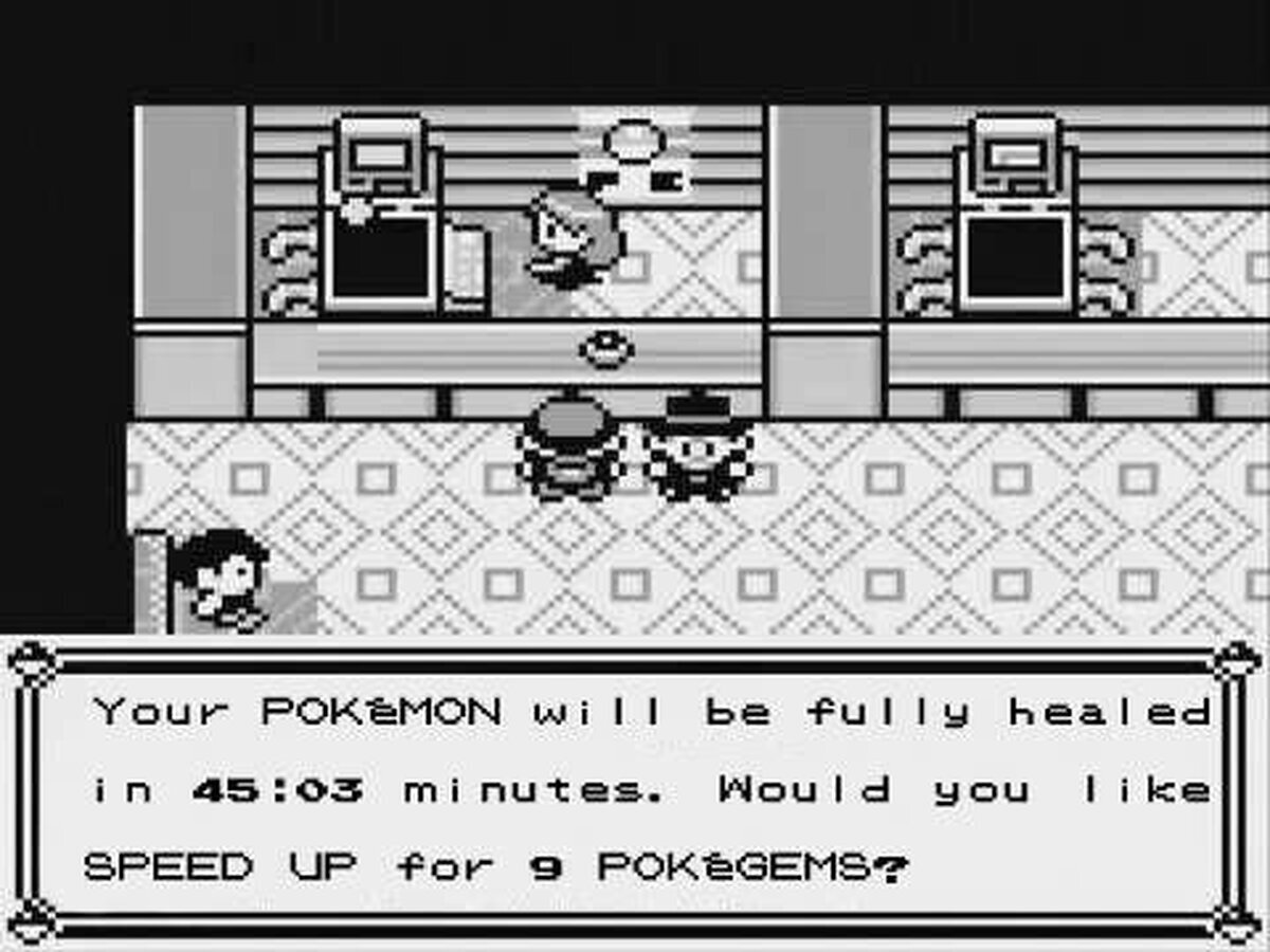 Si Pokémon fuera un juego de móvil
