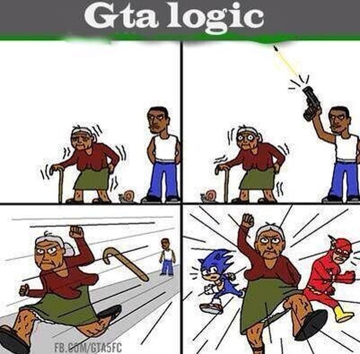 No corrían ni nada las viejas del GTA...