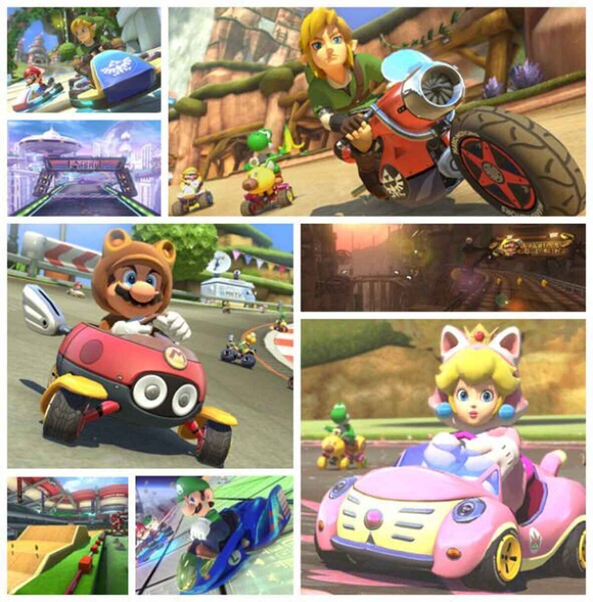 Mario Kart 8: Desvelados los nuevos DLC's con personajes y circuitos nuevos