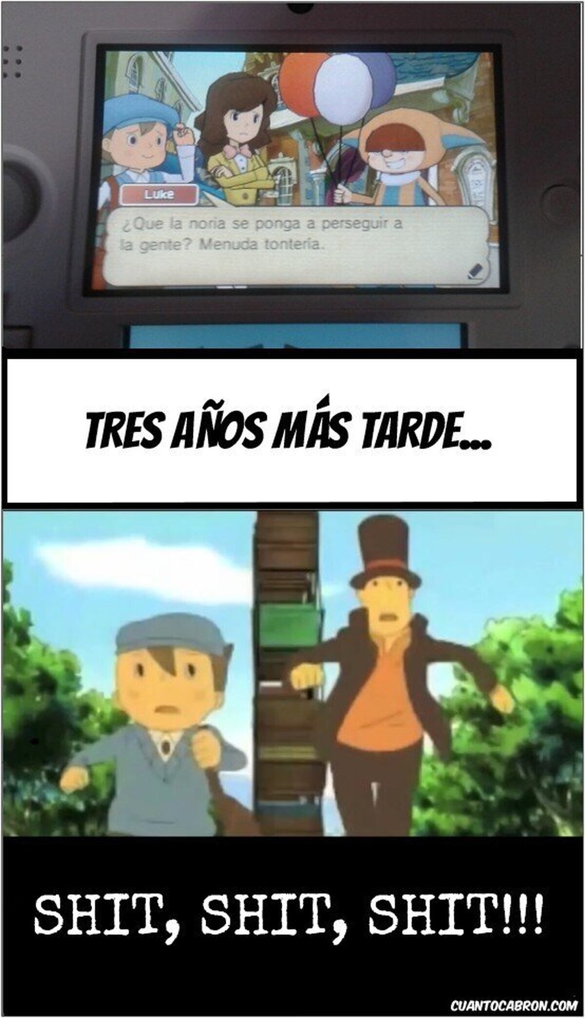 Luke, eso te pasa por listo...