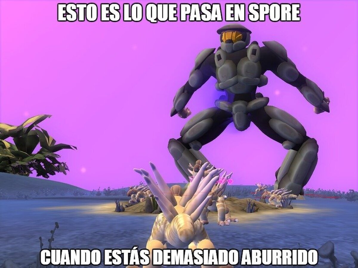 Todos hemos intentado hacer algún que otro personaje conocido en Spore