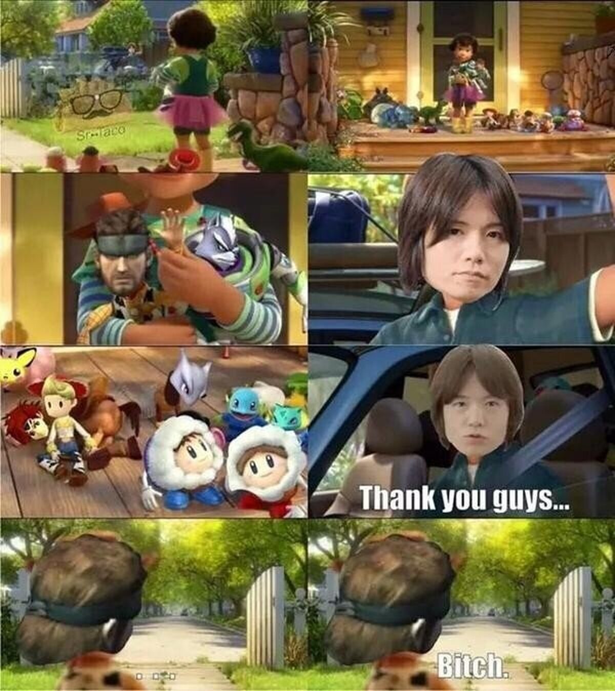 Sakurai al menos es agradecido