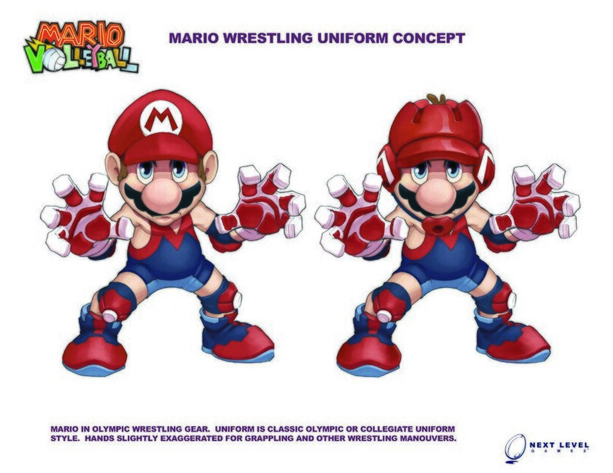Se desvela Super Mario Spikers un juego de lucha libre-volleyball cancelado por Nintendo