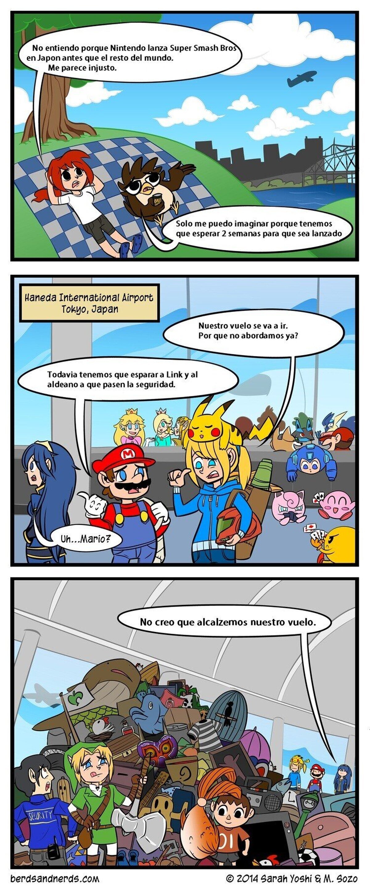 ¿Por qué el retraso de Smash Bros for 3DS?