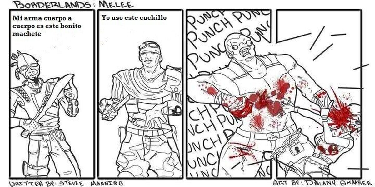 El injusto reparto de armas cuerpo a cuerpo en Borderlands 