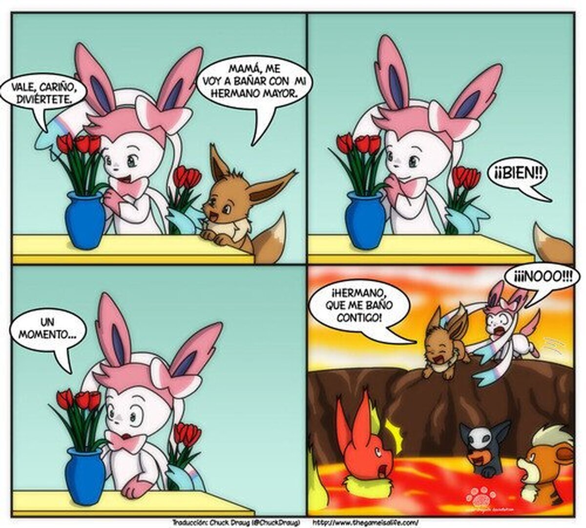 Las familias de Eevees tienen algunos problemas