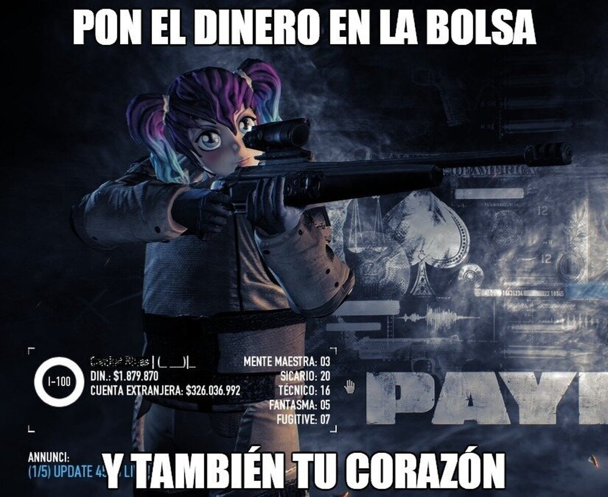 Que ser atracador de bancos no te impida ser kawaii