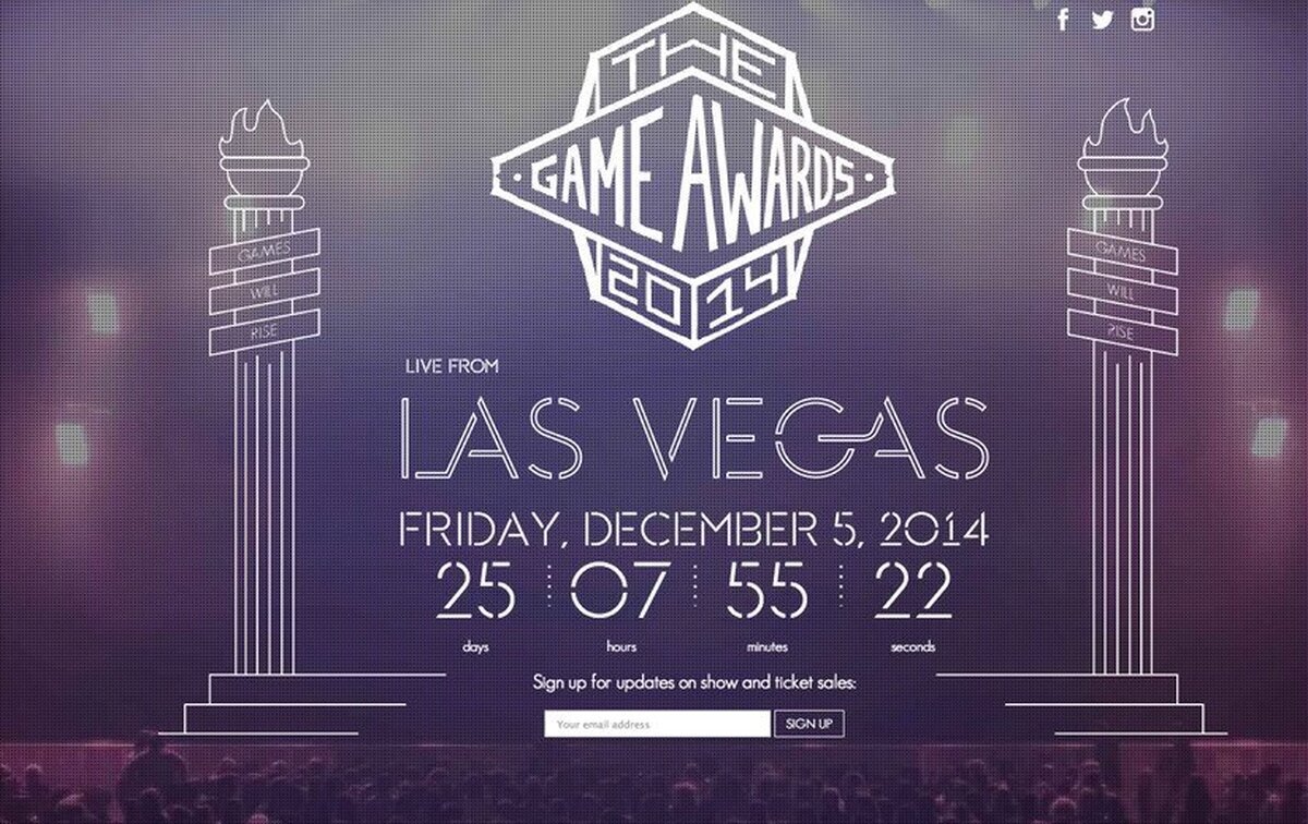 The Game Awards tendrá lugar el 5 de diciembre
