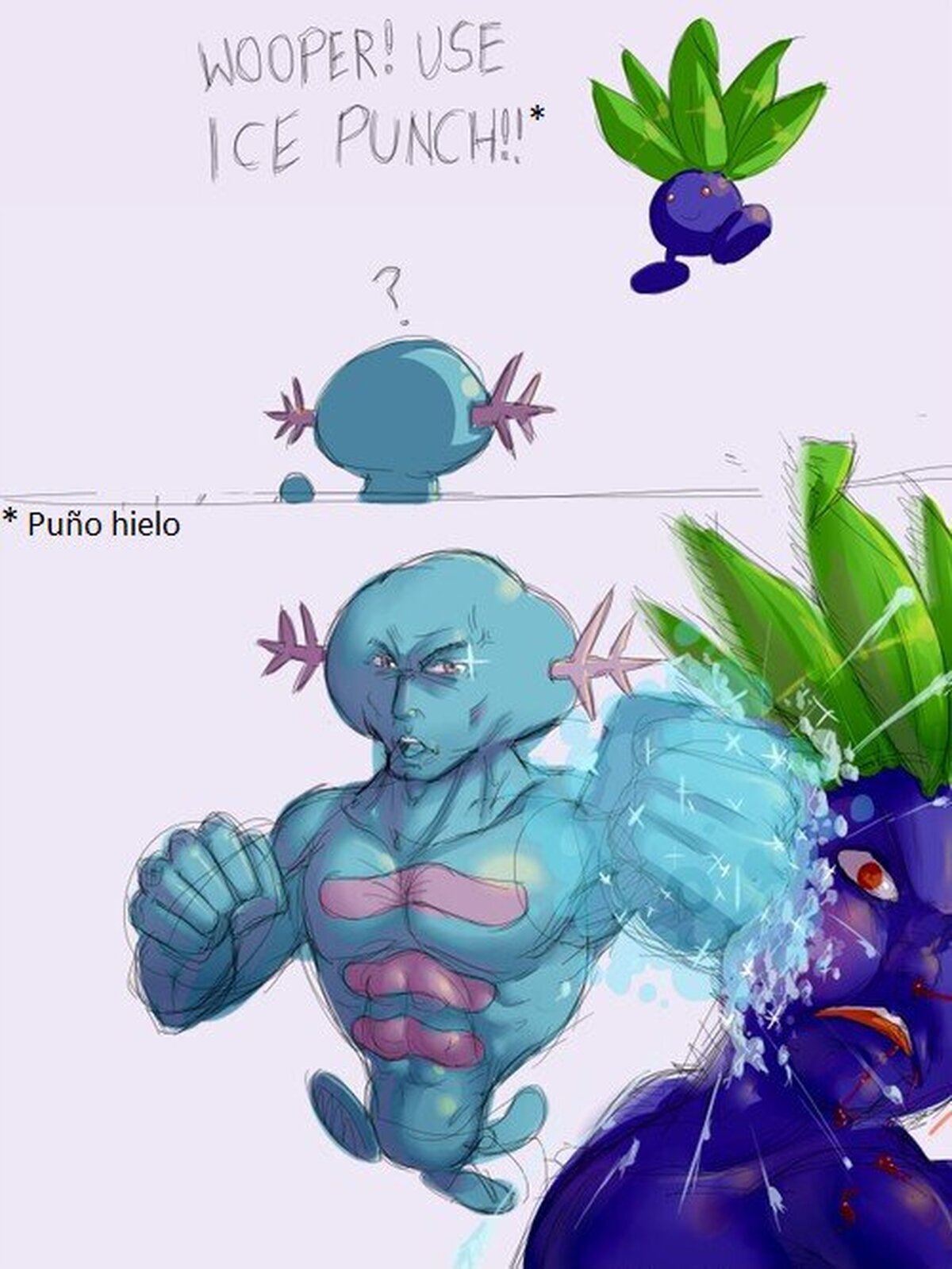 Así se debe ver Wooper a sí mismo