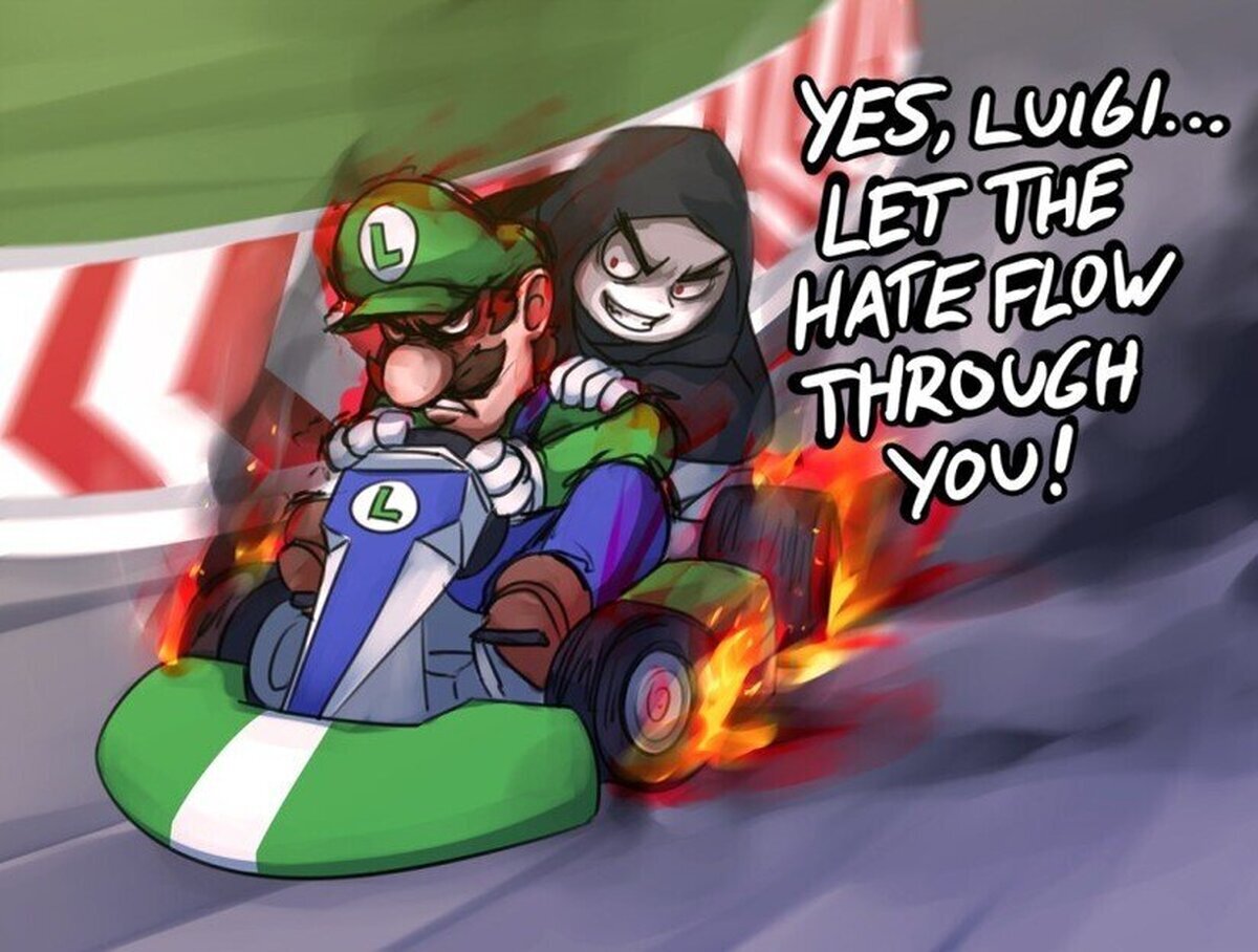 Igual no hemos pensado que haya alguien detrás de la maldad de Luigi