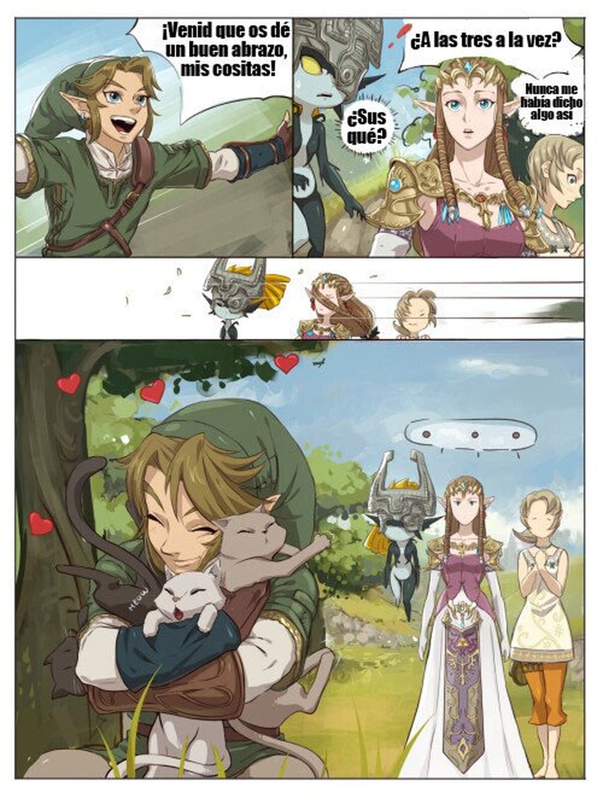 Las hembras preferidas de Link en Twilight Princess