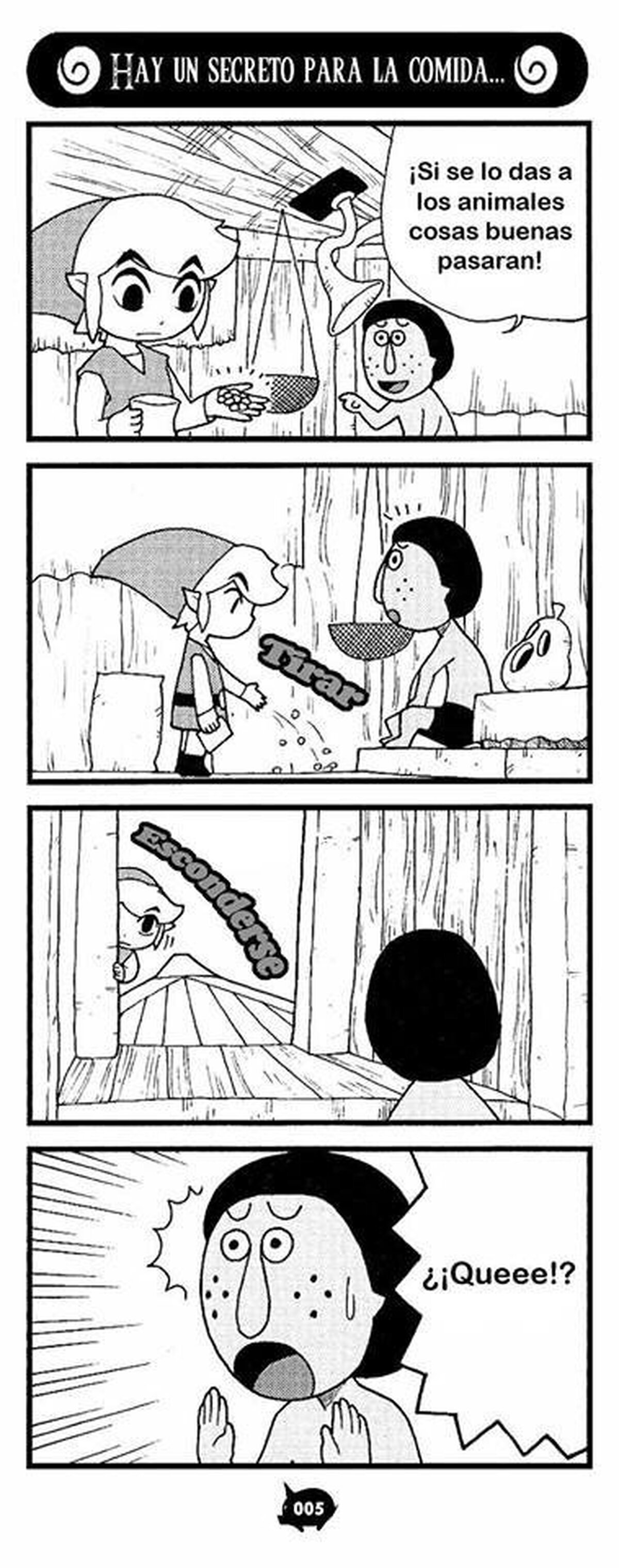 Link tiene su lado troll a veces
