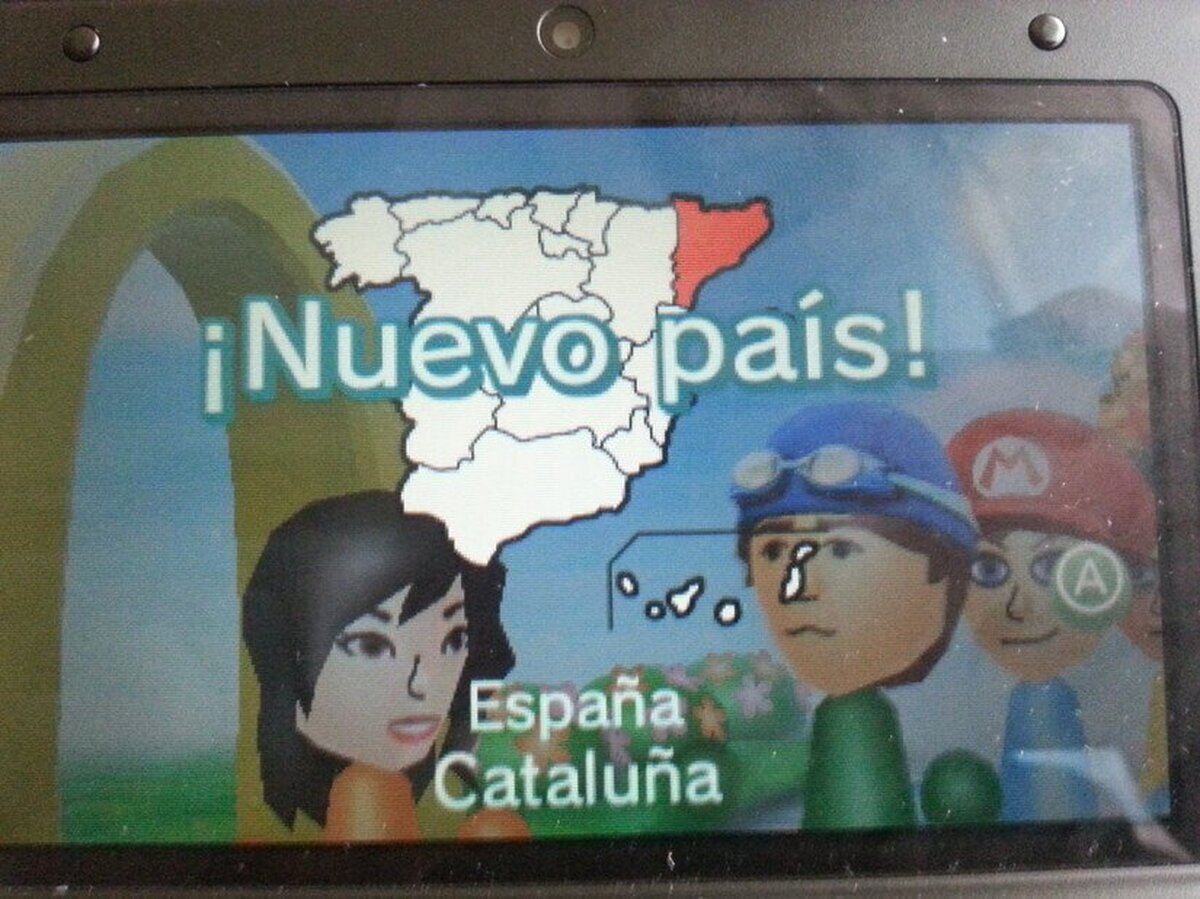 Parece que Nintendo tiene claro cómo acabará el tema de Cataluña